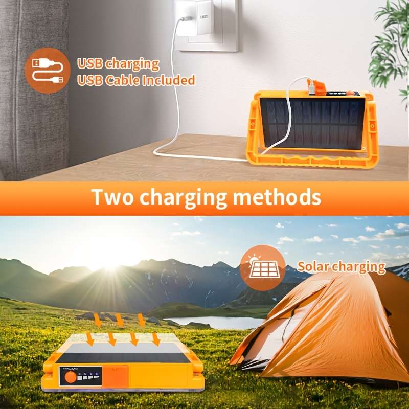 Solar Emergency Lights Model 120Led4800Mah