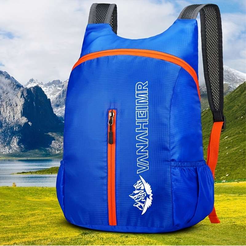 Professional Unisex Outdoor Travel Camping Folding Backpack Ultra Lightweight