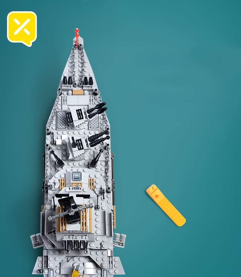 3D Jigsaw Puzzle Model Ship