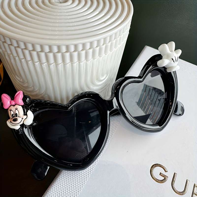 Kids Glasses Style 1Pc White Mickey