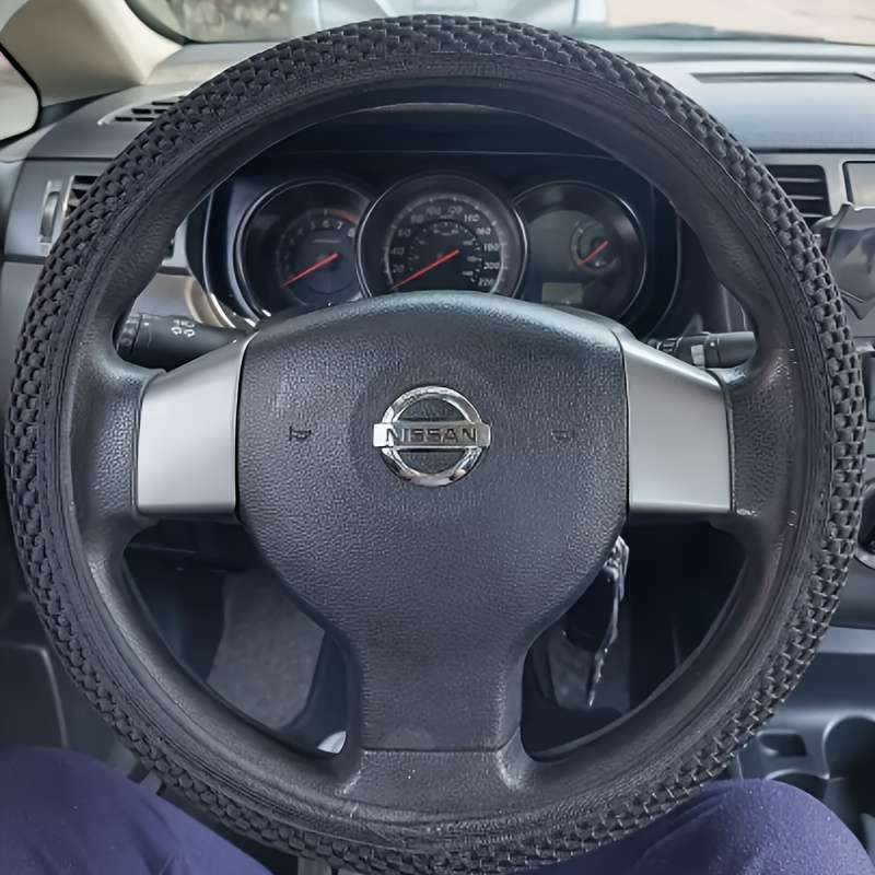 Car Steering Wheel Cover   Black