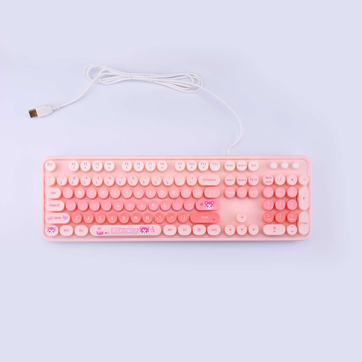 Keyboard Color Purple Mix