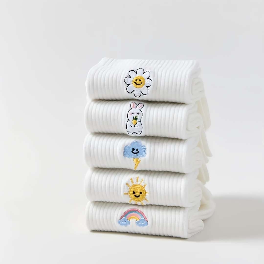 Women S Socks Color 5 Pairs Size Asian Onesize