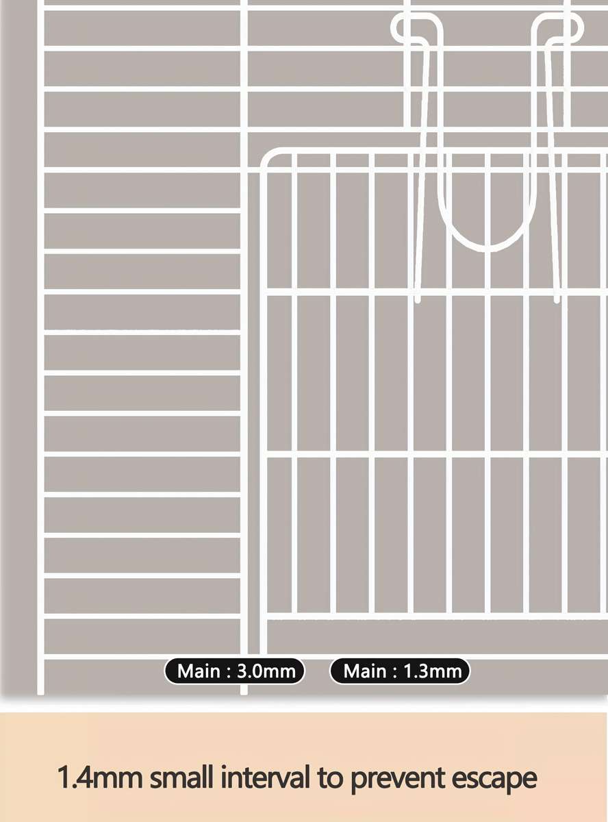 Birdcage Color Aluminum Alloy Match To Wood