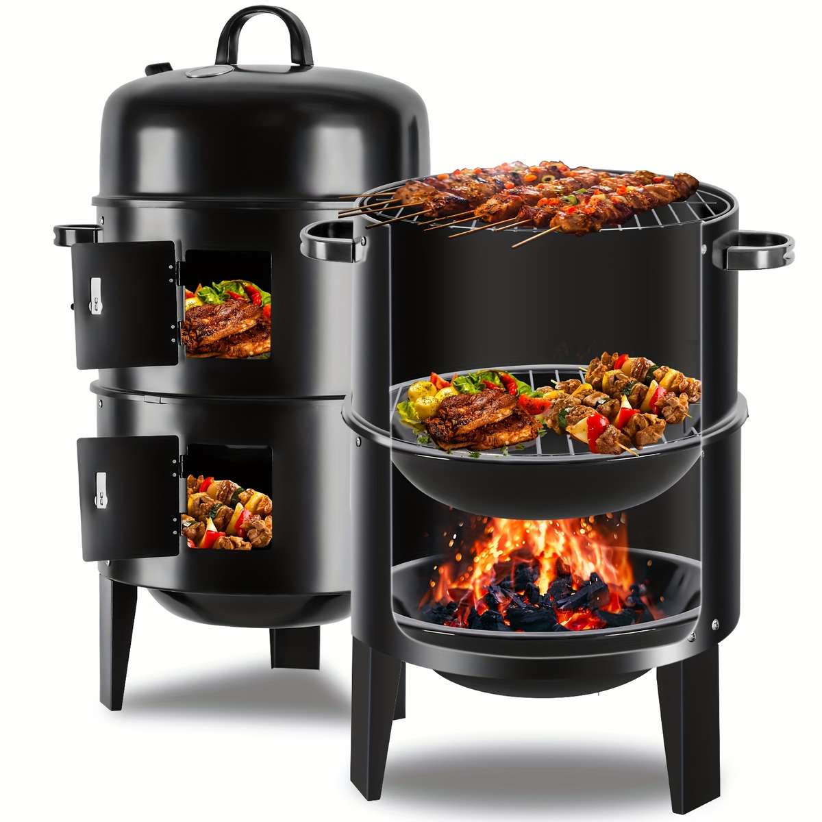 Barbecue Grill Color Black