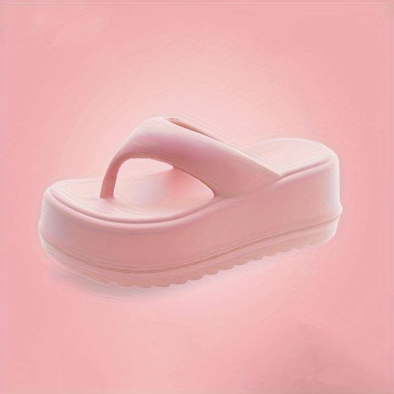 Ladies Summer Flip Flops White Uk 6.5-7