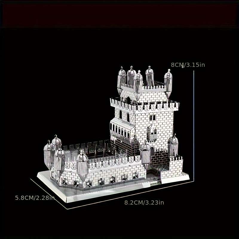 Building Toy Architectural Model Toy Set Items Belem Tower