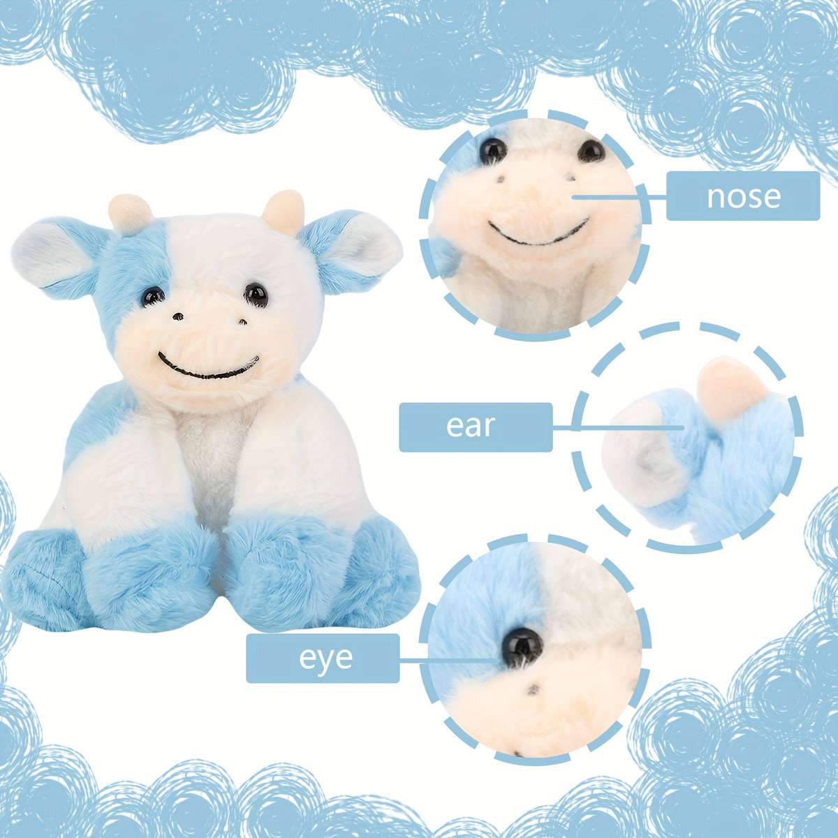 Plush Toyss color Blue