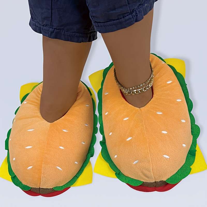 Cotton Slippers Color Yellowishbrown Sizeuk 7.5