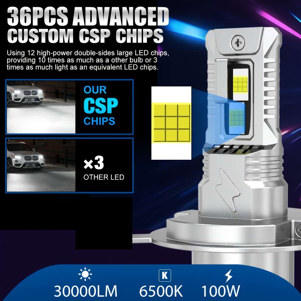 Car Lights Model H4