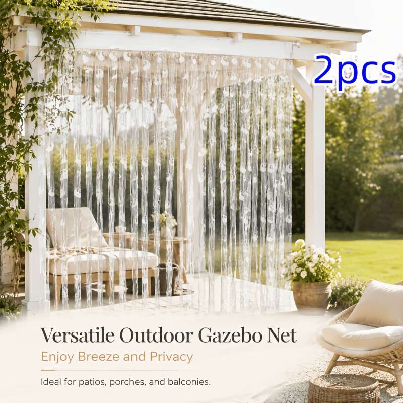 Mosquito Screens For Doors And Windows Bohemian White 2Pcs