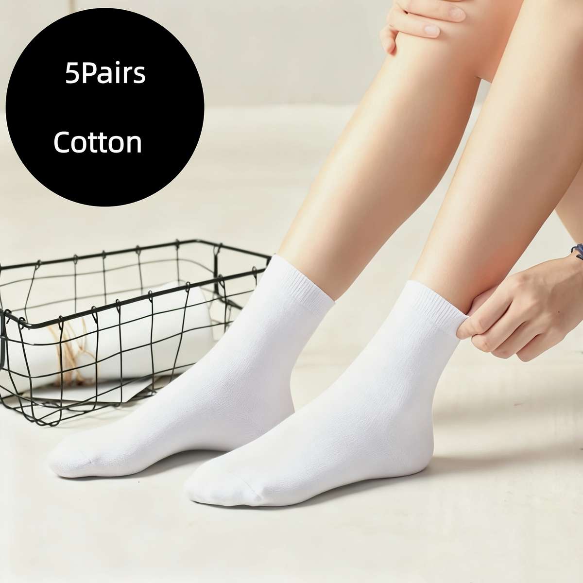 Women S Socks Color White Size Onesize
