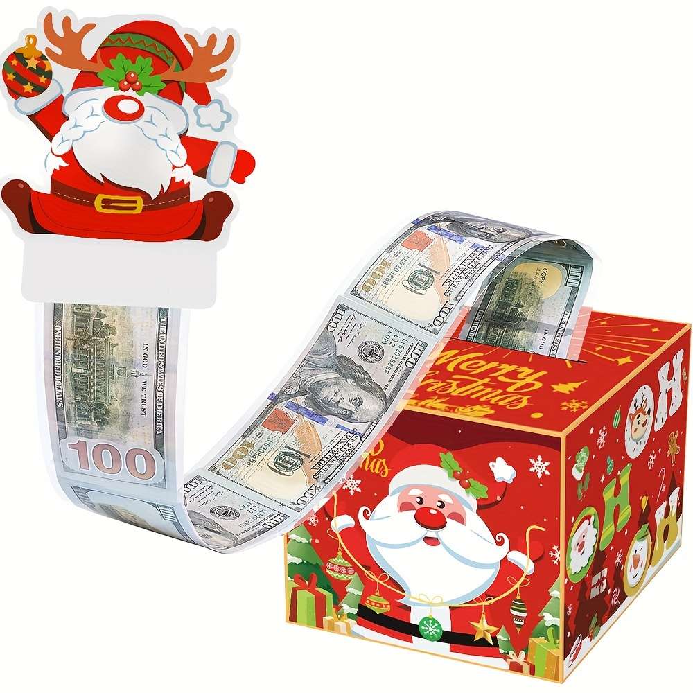Christmas Gift Boxes Model Christmas Money Box 02