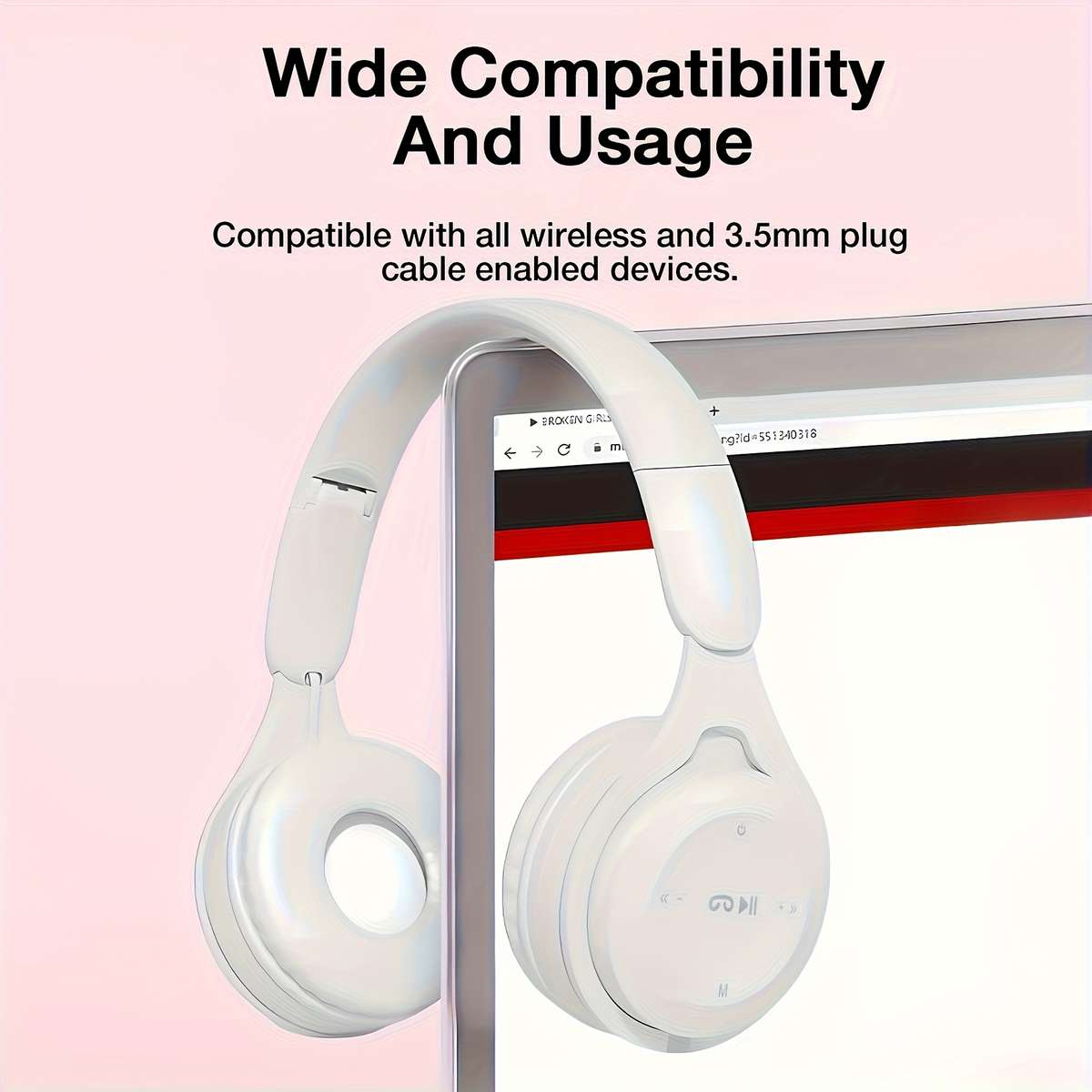 Headset Headphones Over Ear