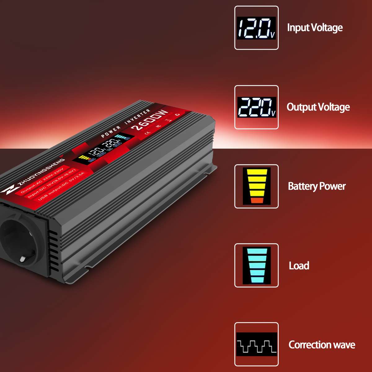 Inverter Model 2600W