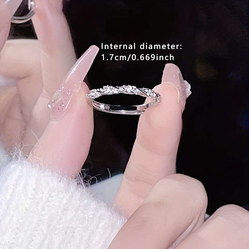 2PCS Classic Fashion Comfort Fit Stackable Ring Quantity