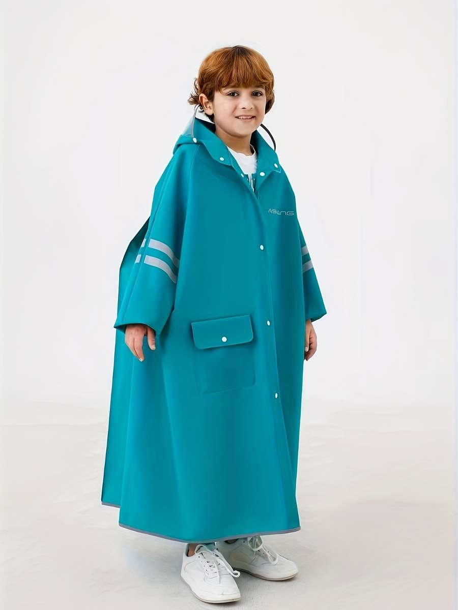 Raincoat Sky Blue Size 910Y