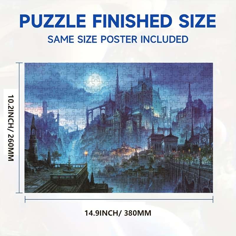 1000 Piece Paper Jigsaw Puzzle For Adults