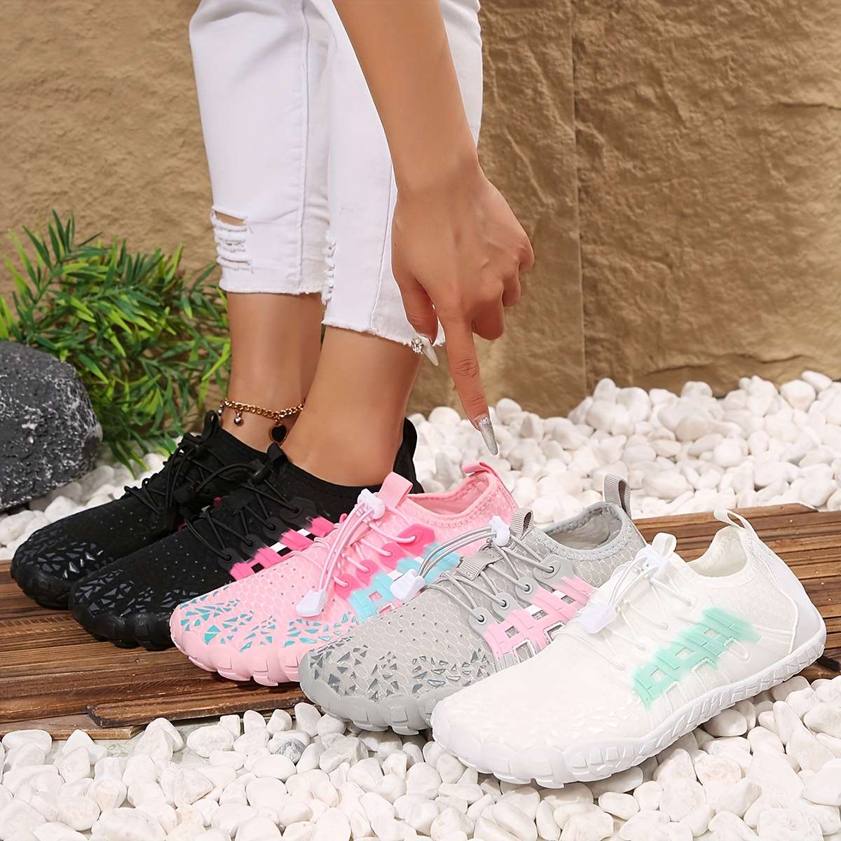 Women S Sneakers Color White Sizeuk 7.5