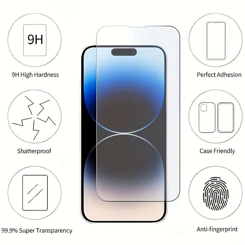 Screen Protector Color 4 Piecestransparent Compatible Model Iphone 13