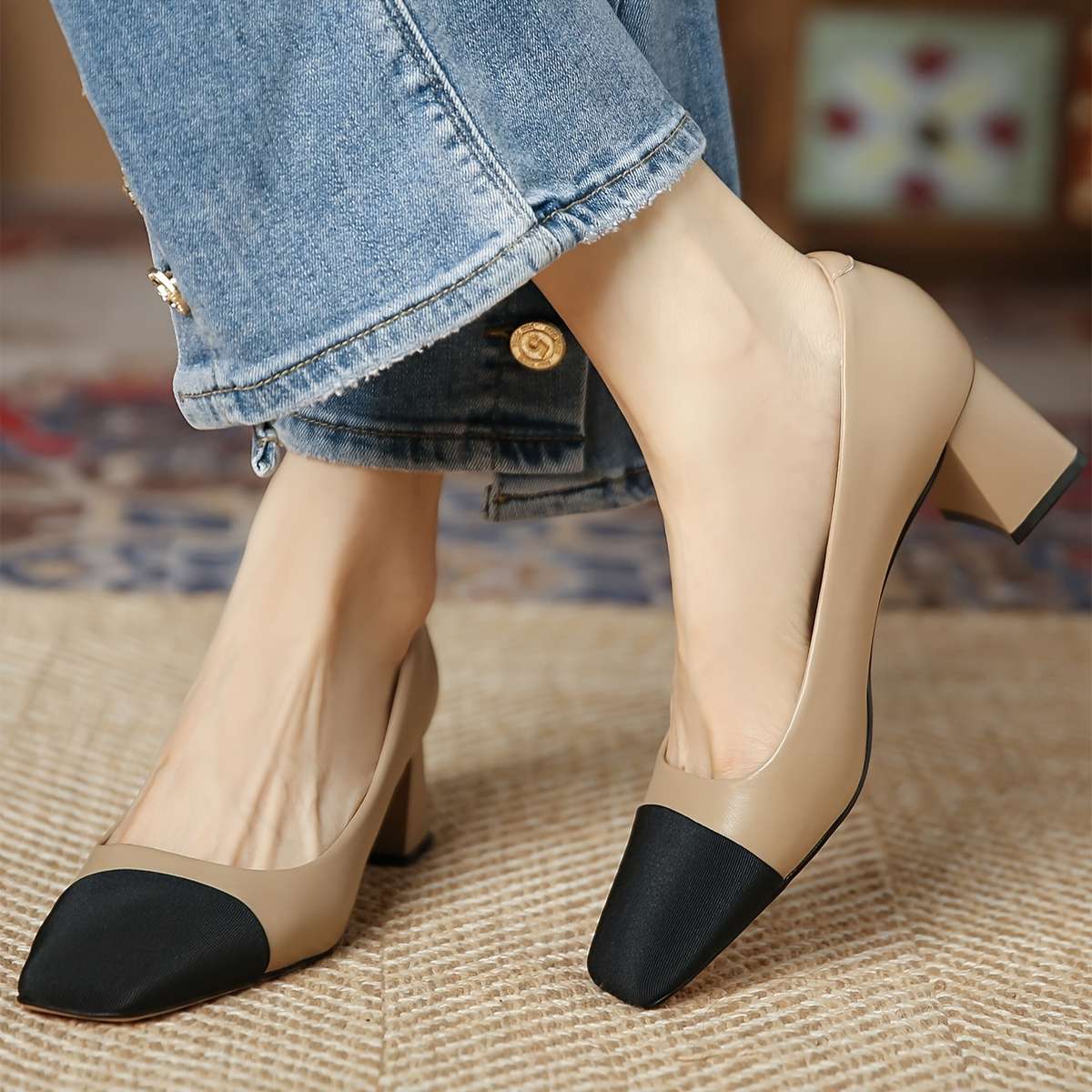 Women S High Heels Color Black Sizeuk 4