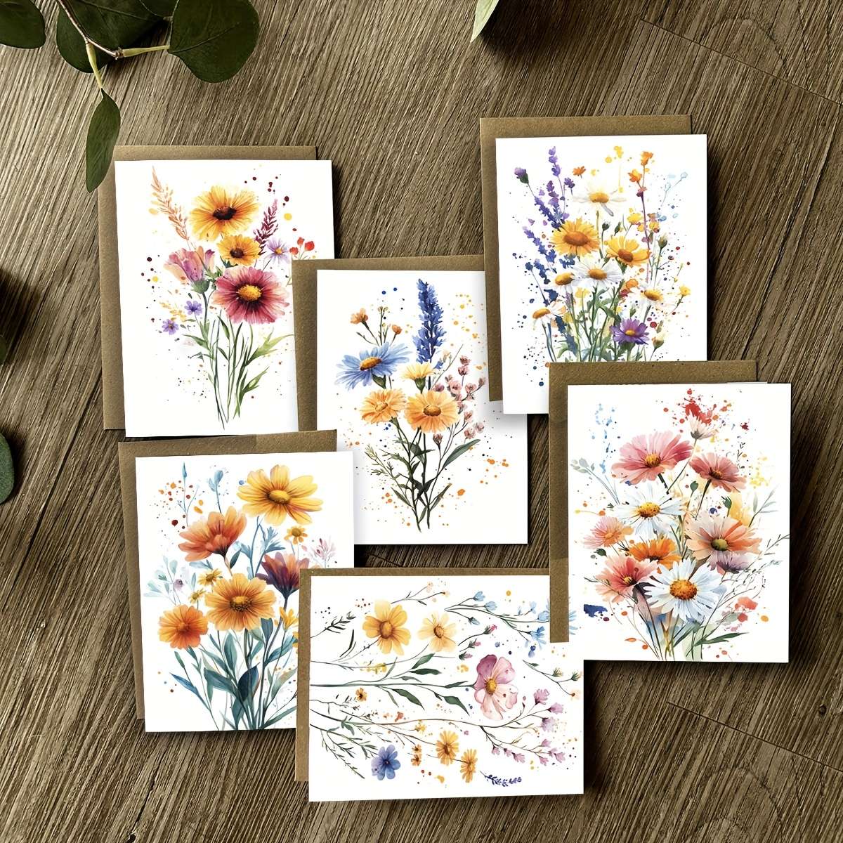Greeting Cards Quantity 6Pcs