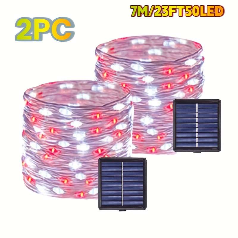 String Lights Color Red Green Size2Pc7M50Led