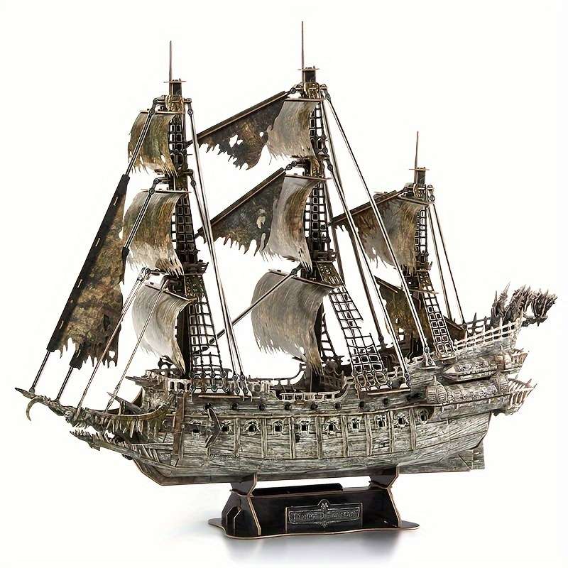 3D Jigsaw Puzzle Model Ship Items Flying Dutchman
