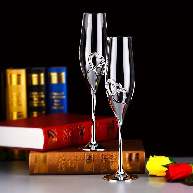 Wedding Supplies Color 2Pcs Golden