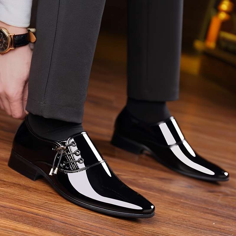 Mens Leather Shoes Color Brown Sizeuk 8