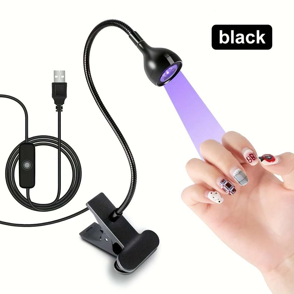 Portable Lamp Color Black Size Usb Plug In Use  Without Battery