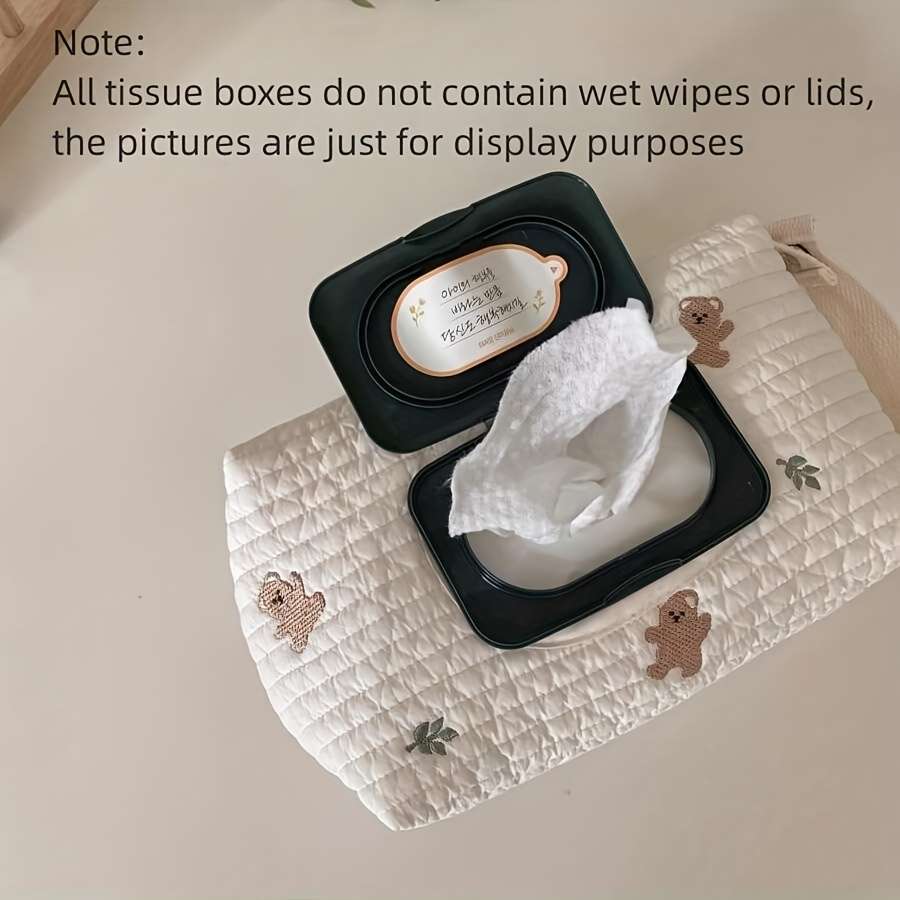Car Tissue Box Color Leaf Bear   Without Lid   Size 14x7x14