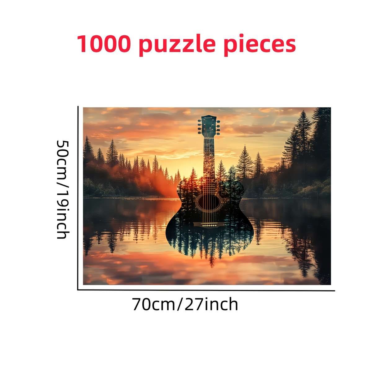 1000 Piece Paper Jigsaw Puzzle For Adults