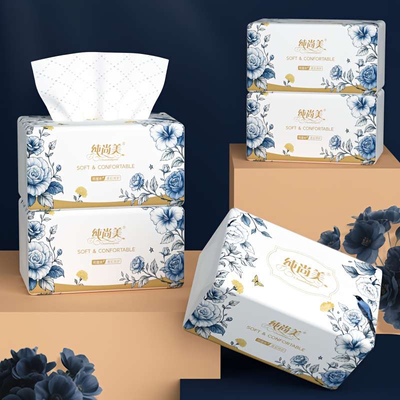 Toilet Paper Color 2 Packs 800 Sheets