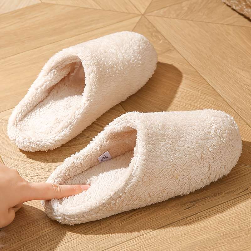 Cotton Slippers Color Black Sizeuk 4.5-5