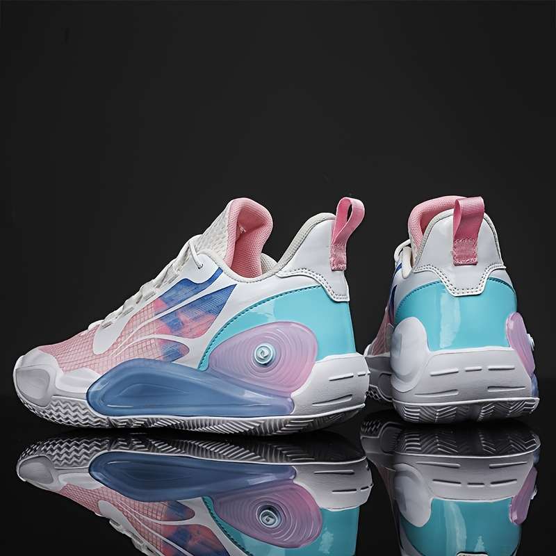 Sneakers White Pink Size Uk 7