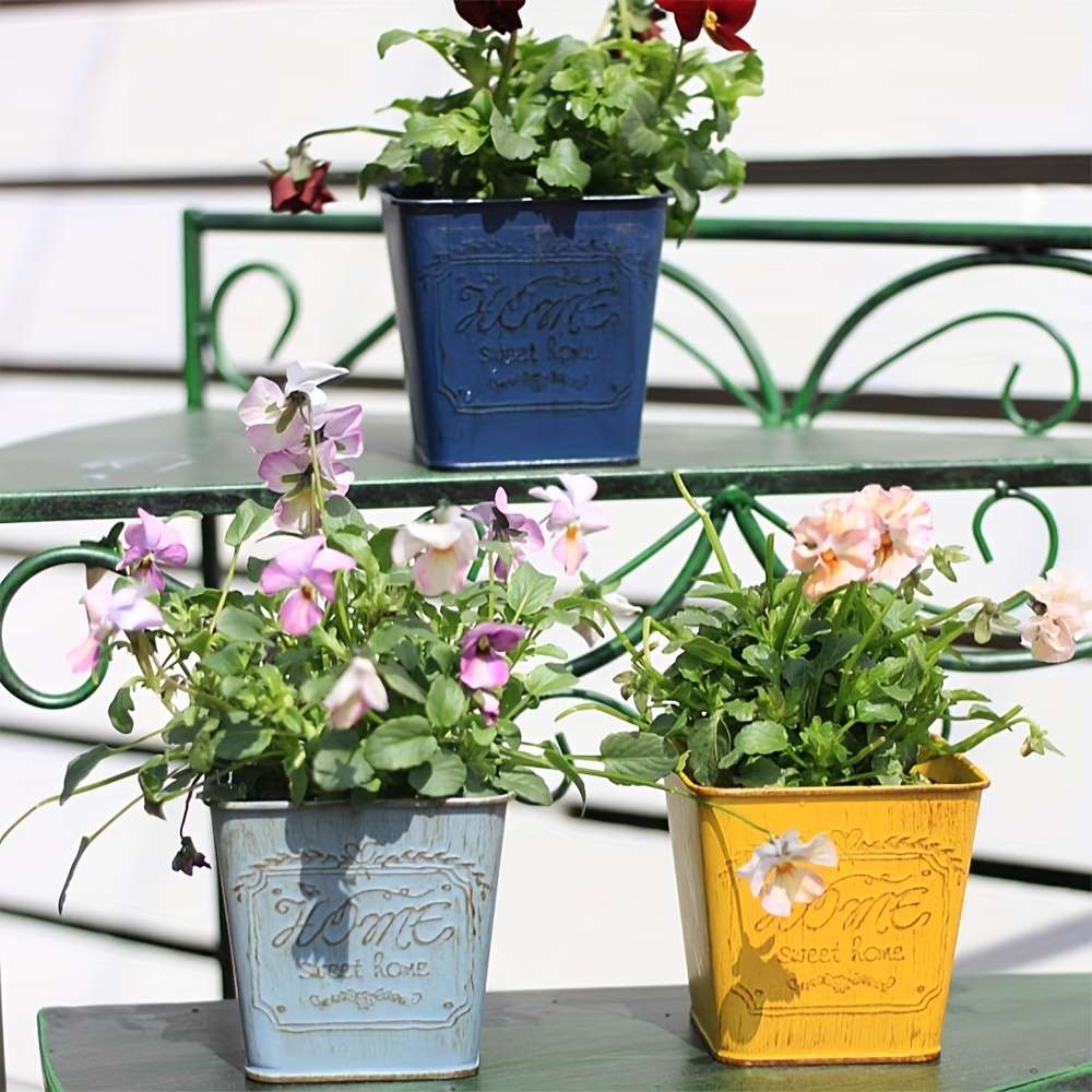 Flowerpot Model Yellow-3Pcs