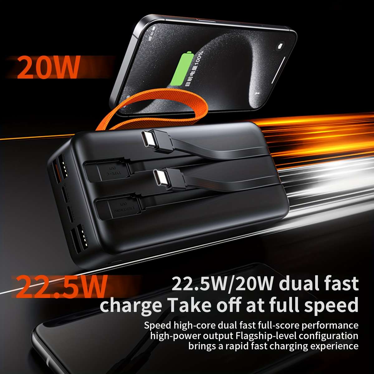 Power Bank Color Black