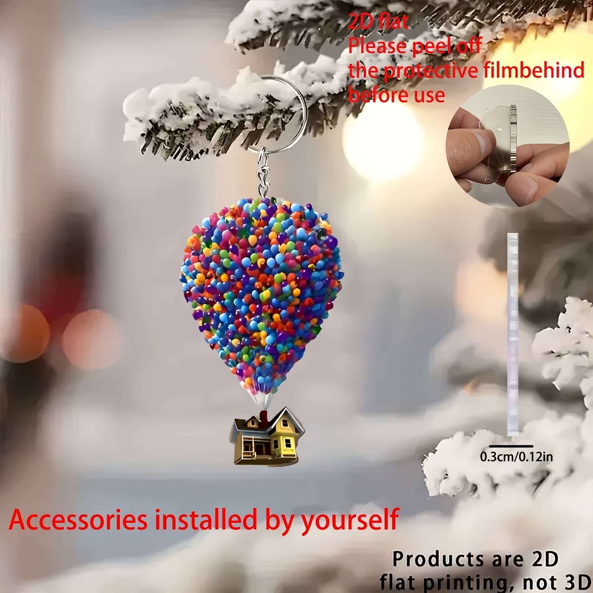 Keychain Ornament Size 50 Cm