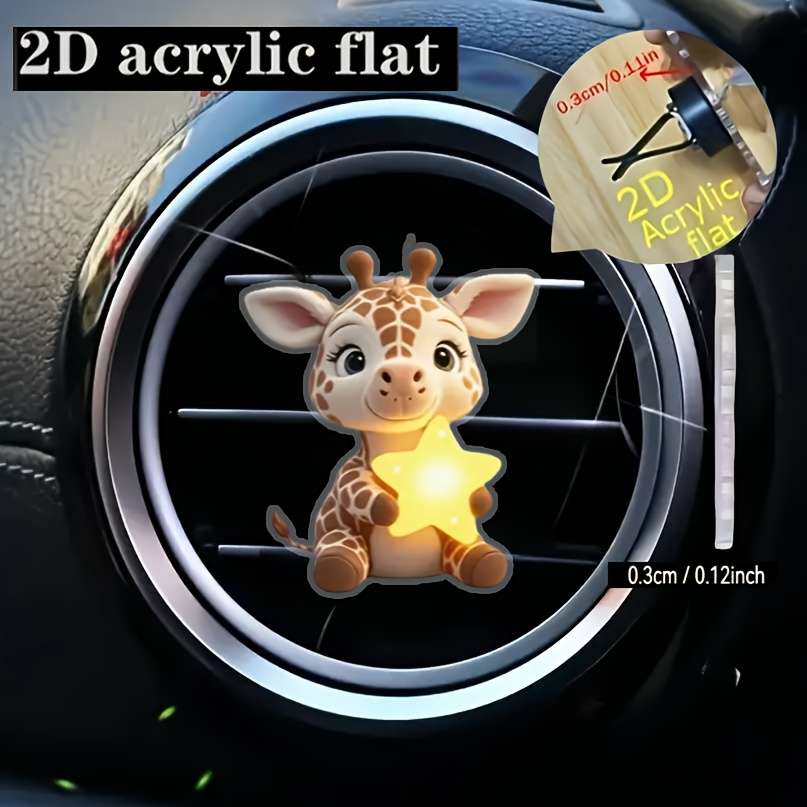 Car Interior Decor Style 2 Pcs