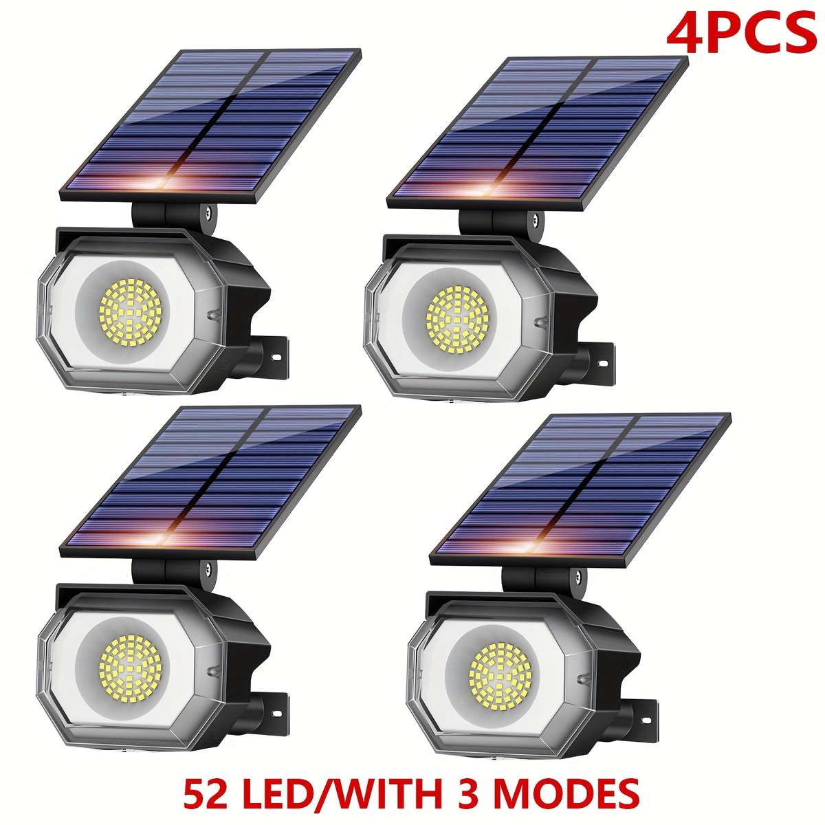 Solar Emergency Lights Color Cold White Quantity2Pcs