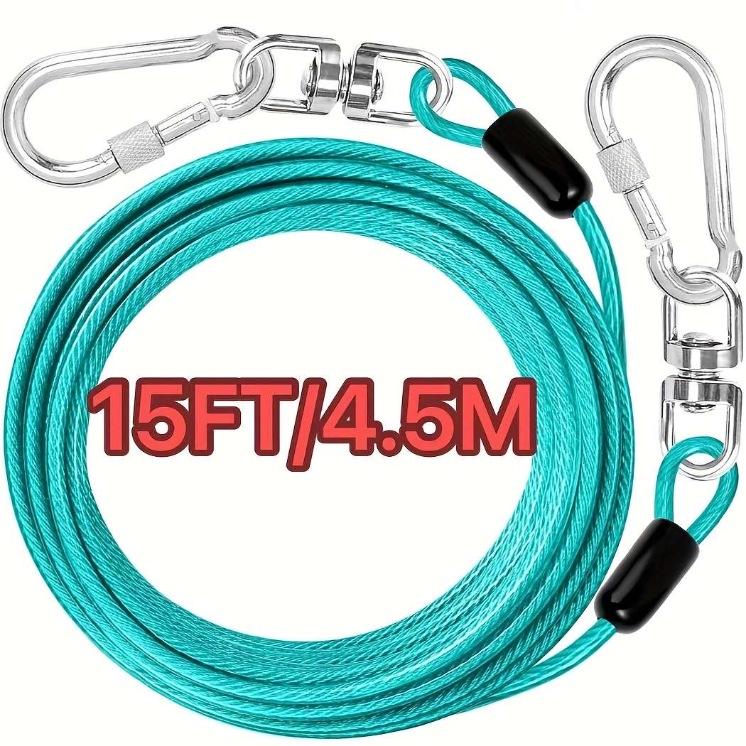 Dog Leash Color Lake Blue Size S