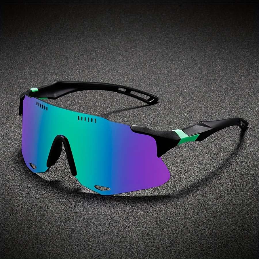 Cycling Glasses Color Black Framed Red Lens