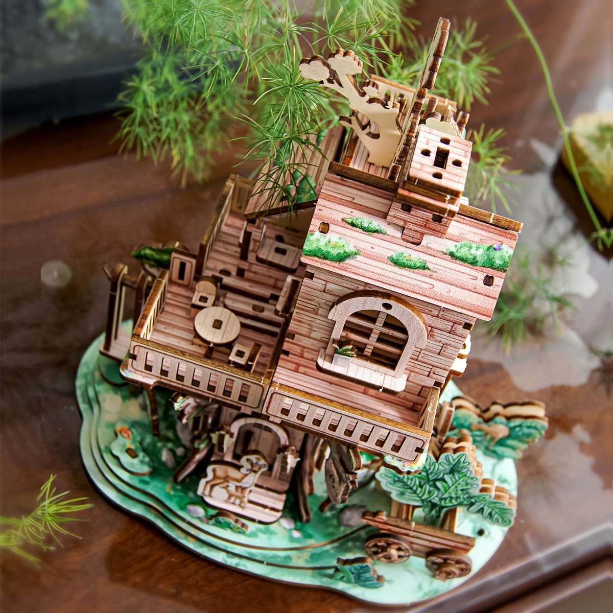 3D Model Desktop Ornaments Model Treehouse1