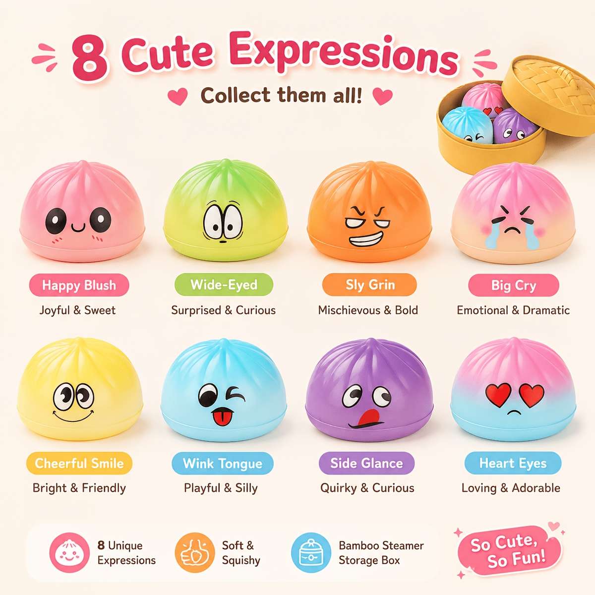 Squeezable Toys Color Random Color *1 Box