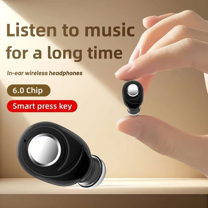Wireless Headphones   Black
