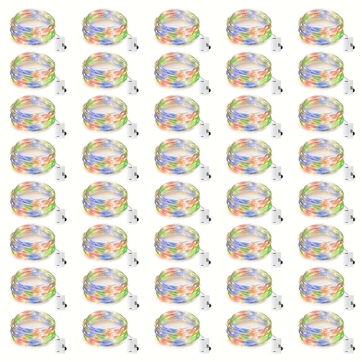 Christmas Lights Colored Light Quantity 40 Pack 2M