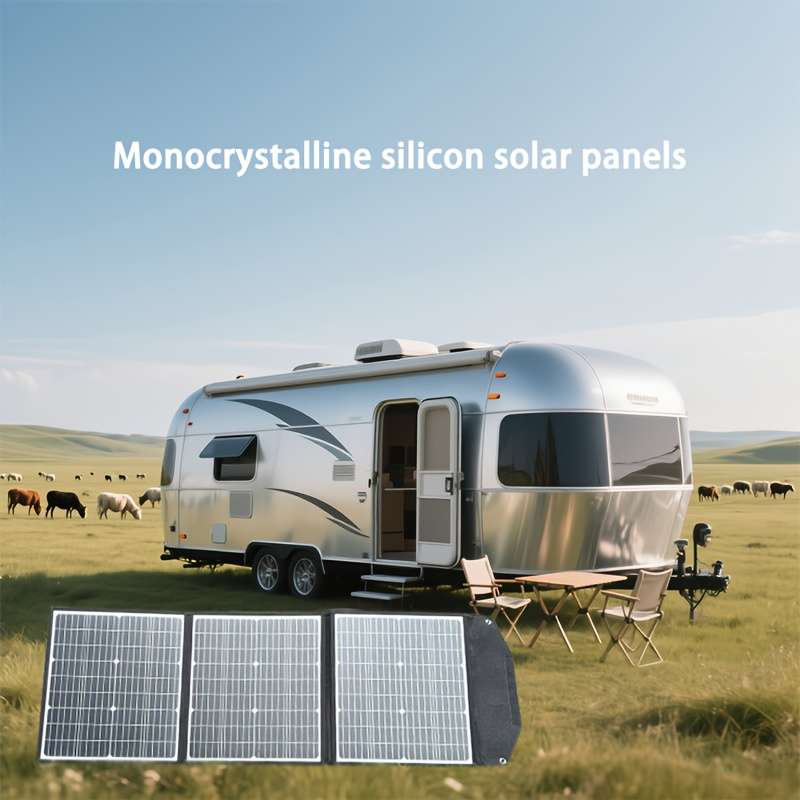 Solar Panel Color Monocrystalline 200W Black