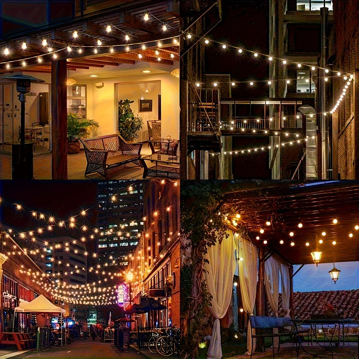 String Lights Model 7M 22.97Ft 20Bulbs
