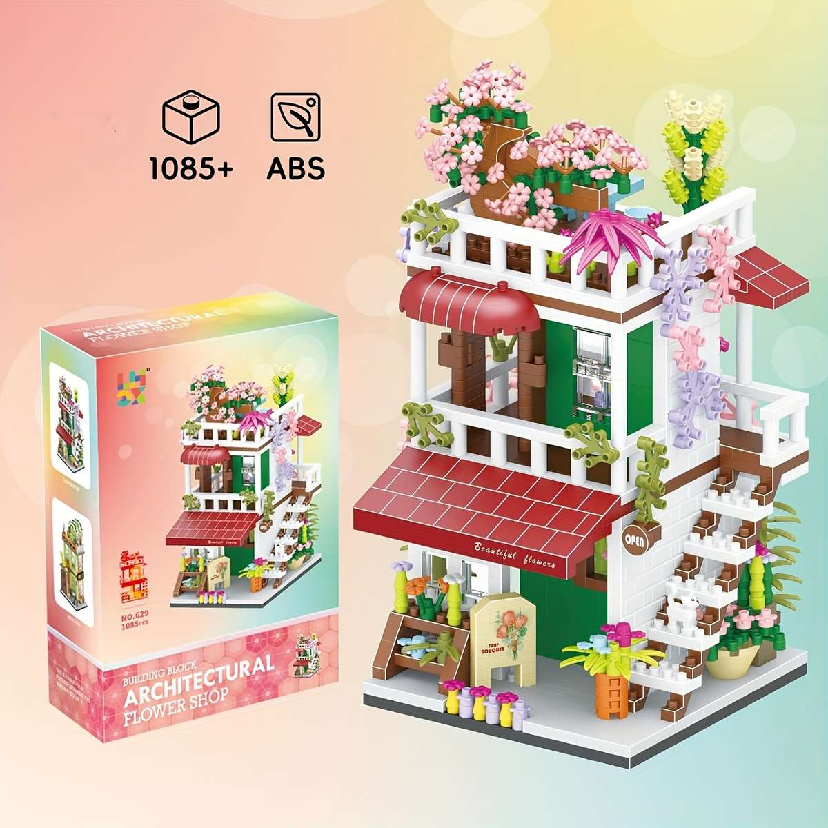 Building Toy Architectural Model Toy Set Model Cake Shop